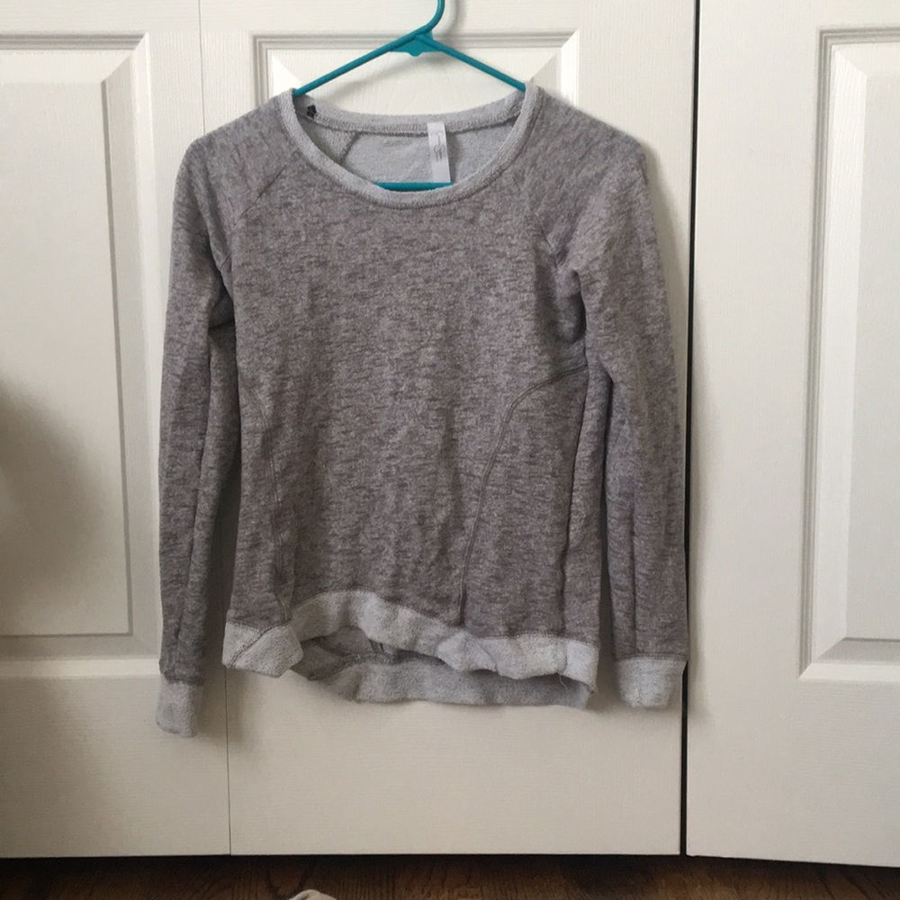 Jessica Simpson active grey sweater